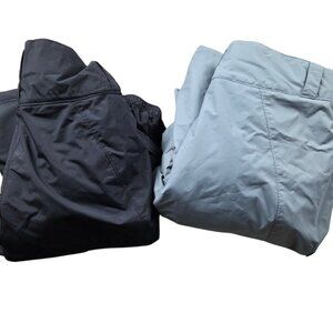 Lot Columbia Ski Pants Womens Small Black Gray Insulated Snow Modern Mountain